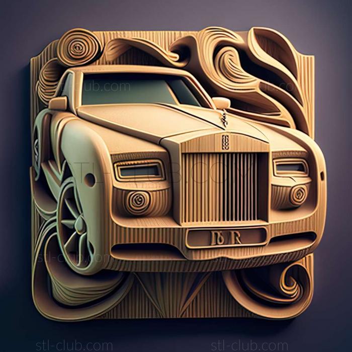 3D мадэль Rolls Royce Dawn 2015 (STL)